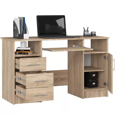 KARLION Computertisch – Sonoma Eiche