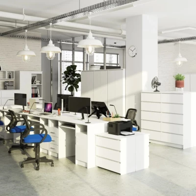 KARLION Computertisch - weiß