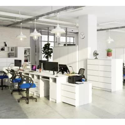 KARLION Computertisch - weiß