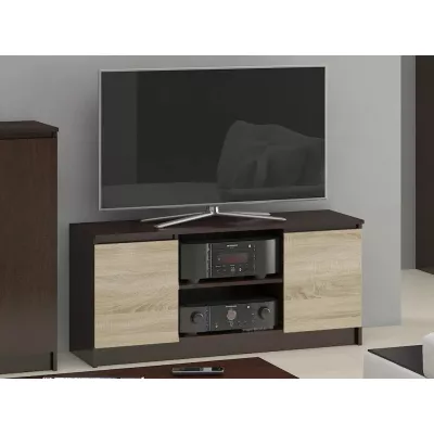 TV-Tisch YMARIN – Wenge / Sonoma Eiche