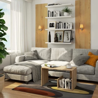 TIBERIUS Couchtisch – Sonoma Eiche
