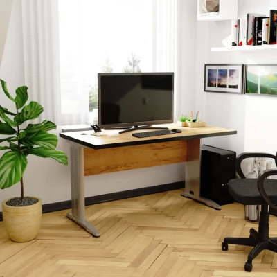 Schreibtisch CELEBORN - Eichenholz