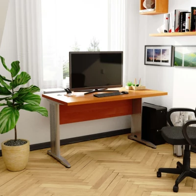 Büroschreibtisch CELEBORN - Erle