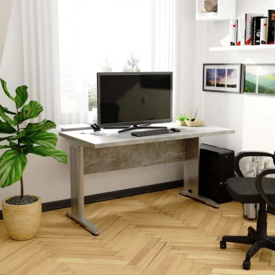 Büroschreibtisch CELEBORN - Beton