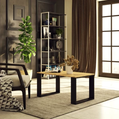 SYON Couchtisch – Artisan Eiche / schwarz