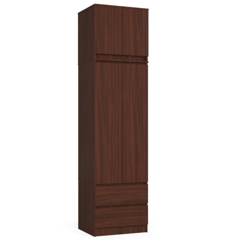 Kleiderschrank mit 60 cm Auszug WREN - Wenge