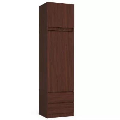 Kleiderschrank mit 60 cm Auszug WREN - Wenge