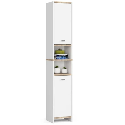 Badezimmerschrank SERAEL - weiß