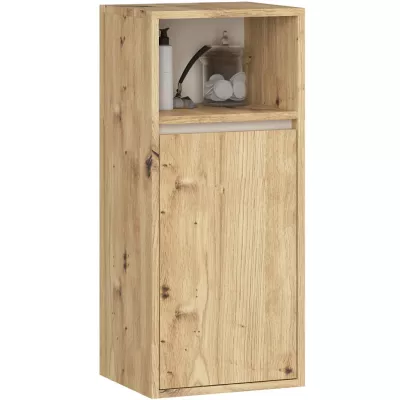 MARLION Wand-Badezimmerschrank – Artisan Eiche / Kaschmir
