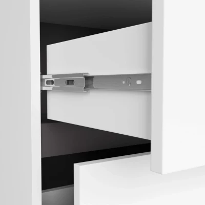 Badezimmerschrank unter dem Waschbecken MARLION - weiß/grau