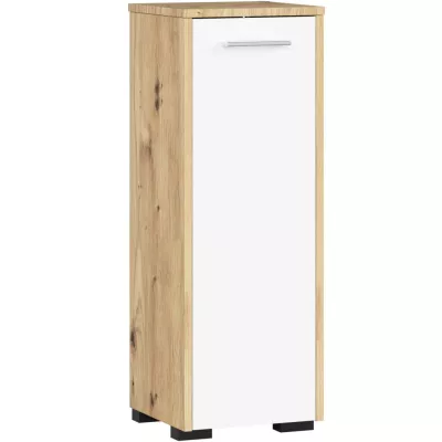 MERALYA Unterschrank für Badezimmer – Artisan Eiche / Weiß