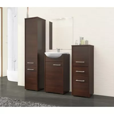 Badezimmerschrank MERALYA - Wenge