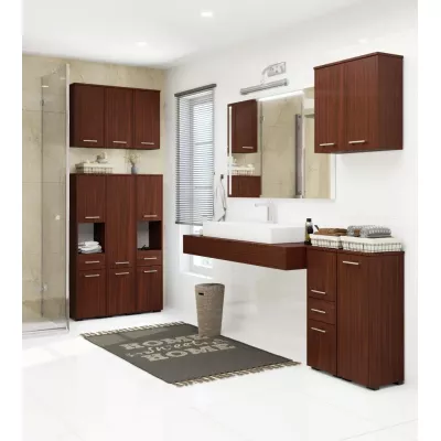 Badezimmerschrank MERALYA - Wenge