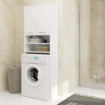 Badezimmerschrank über der Waschmaschine MERALYA - weiß