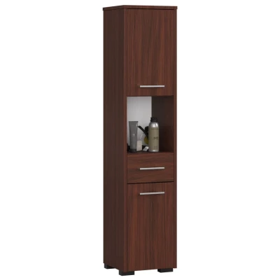 Badezimmerschrank mit Schublade MERALYA - Wenge