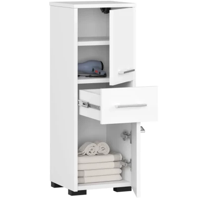Kleiner Badezimmerschrank MERALYA - weiß