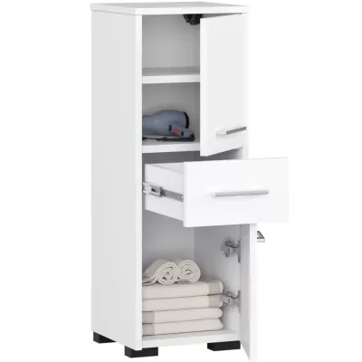Kleiner Badezimmerschrank MERALYA - weiß