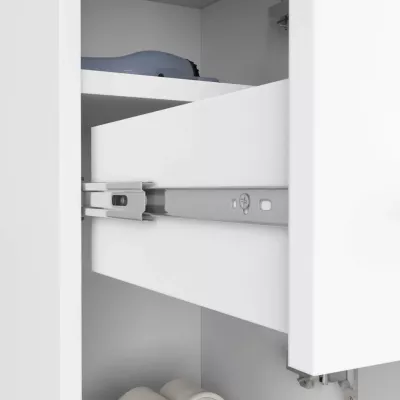 Kleiner Badezimmerschrank MERALYA - weiß