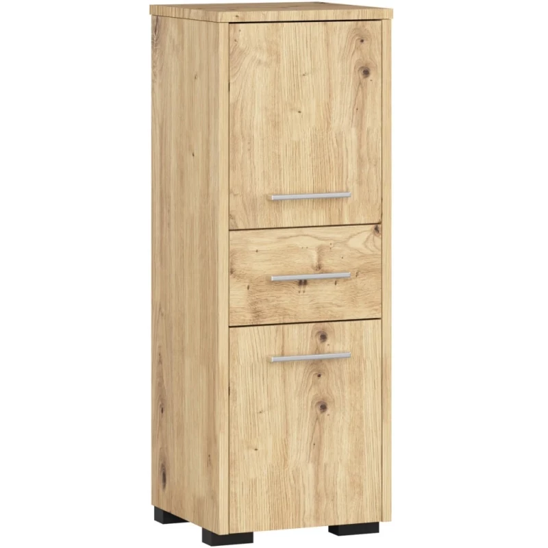 Kleiner Badezimmerschrank MERALYA – Artisan Eiche