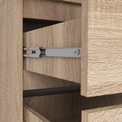 Kleiderschrank mit 90 cm Auszug LOTA – Sonoma Eiche