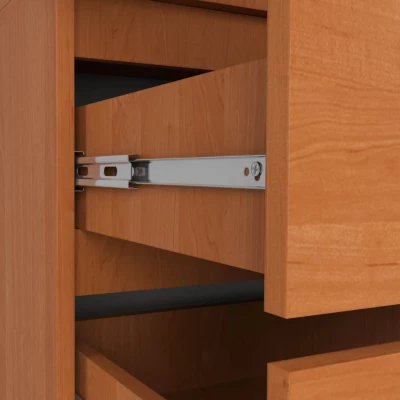 Kleiderschrank mit Schubladen 90 cm LOTA - Erle