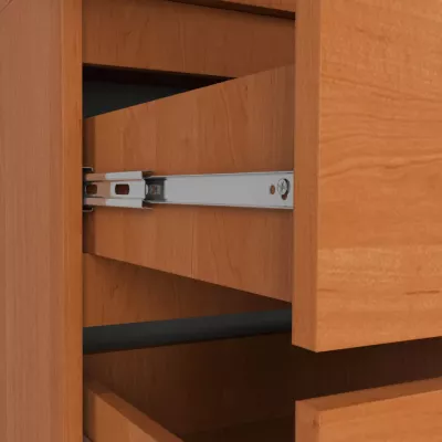 Kleiderschrank mit Schubladen 90 cm LOTA - Erle