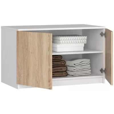 Schrankerweiterung LOTA 90 cm – weiß/Sonoma Eiche