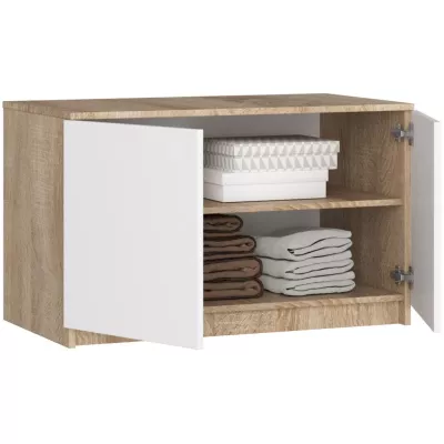 Schrankerweiterung LOTA 90 cm – Sonoma Eiche / Weiß