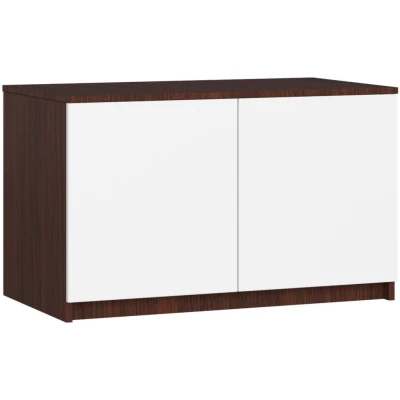 Schrankerweiterung LOTA 90 cm – Wenge/Weiß