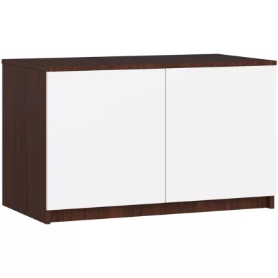 Schrankerweiterung LOTA 90 cm – Wenge/Weiß