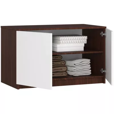 Schrankerweiterung LOTA 90 cm – Wenge/Weiß