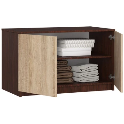 Schrankerweiterung LOTA 90 cm – Wenge / Sonoma Eiche