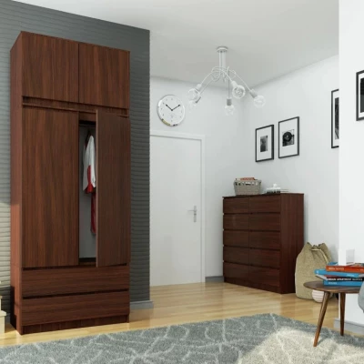 Schrankerweiterung LOTA 90 cm - Wenge