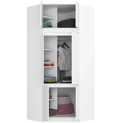 Eckschrankerweiterung LOTA 100 cm - weiß