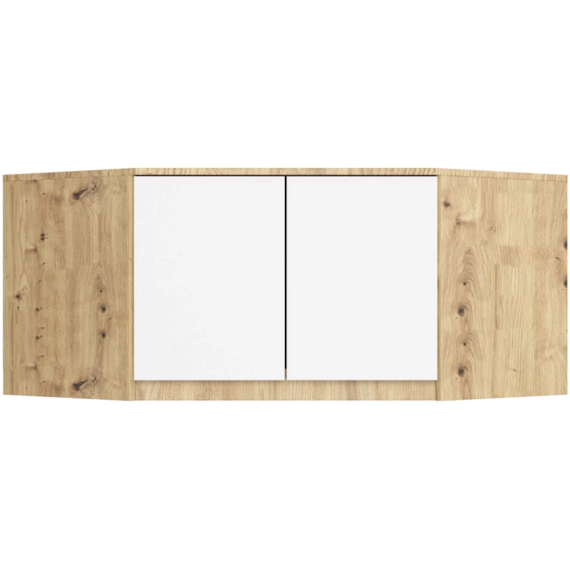 Eckschrankerweiterung LOTA 100 cm – Artisan Eiche / Weiß