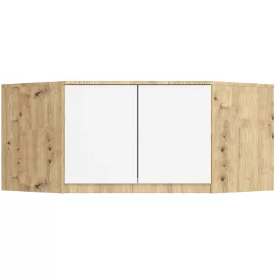Eckschrankerweiterung LOTA 100 cm – Artisan Eiche / Weiß