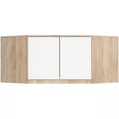 Eckschrankerweiterung LOTA 100 cm – Sonoma Eiche / Weiß
