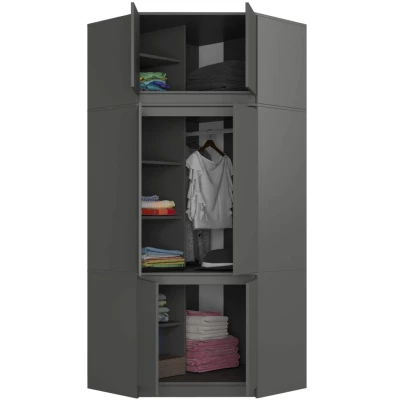 Eckschrankerweiterung LOTA 100 cm - grau