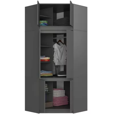 Eckschrankerweiterung LOTA 100 cm - grau