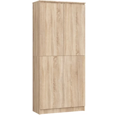 Regalschrank 80 cm VALESTRA - Sonoma-Eiche