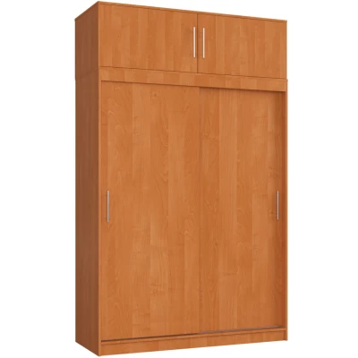 Geräumiger Kleiderschrank 150 cm VALESTRA mit Erweiterung - Erle