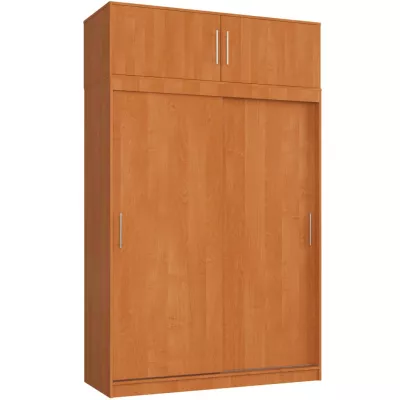 Geräumiger Kleiderschrank 150 cm VALESTRA mit Erweiterung - Erle