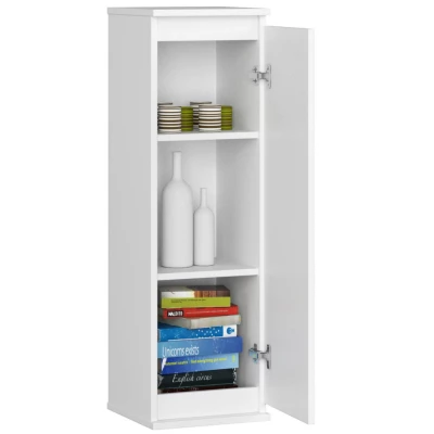 Schmaler Wandschrank VALESTRA - weiß