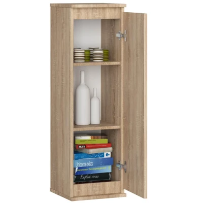 Schmaler Wandschrank VALESTRA – Sonoma Eiche
