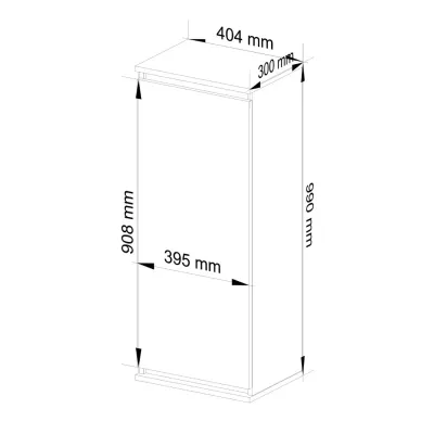 VALESTRA Wandschrank – Sonoma Eiche