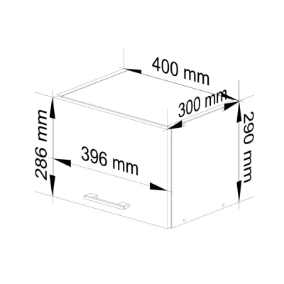 VERMINA Dunstabzugshaube 40 cm - weiß