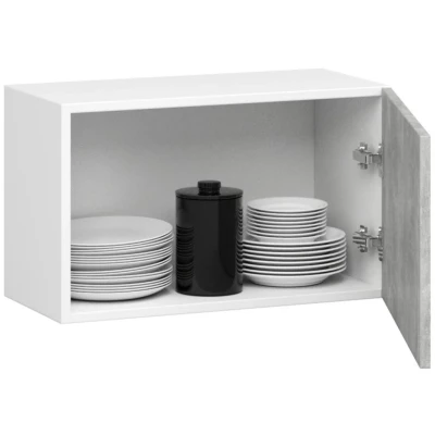 VERMINA 60 cm Dunstabzugshaube – weiß/beton