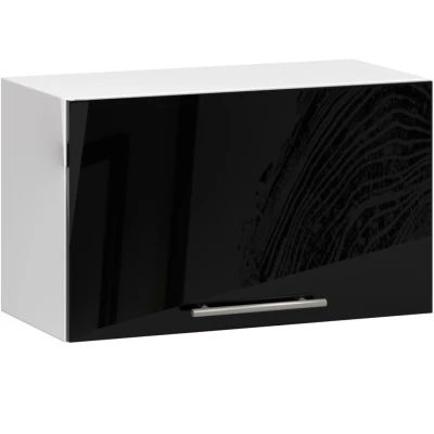 VERMINA 60 cm Dunstabzugshaube - weiß / glänzend schwarz