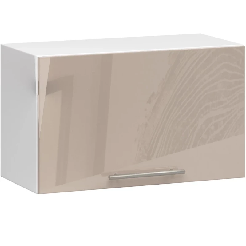 VERMINA 60 cm Dunstabzugshaube – Weiß/Cappuccino glänzend