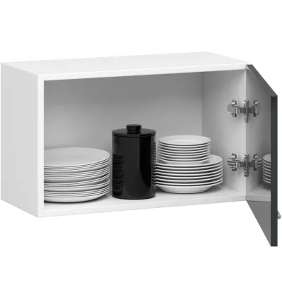 VERMINA 60 cm Dunstabzugshaube – weiß/glänzend grau